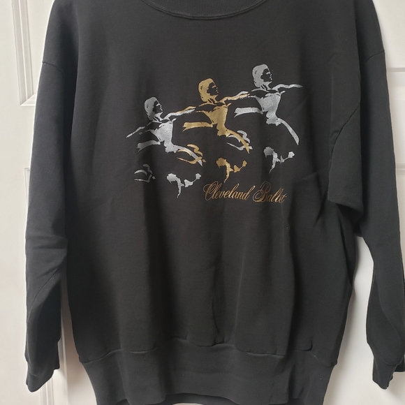 Vintage Cleveland Ballet Crewneck Sweatshirt, One Size, Unisex - Picture 2 of 6